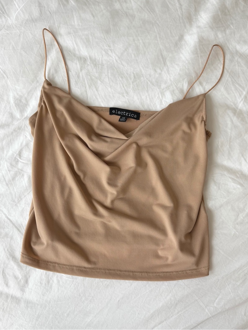 Cowl Neck Strap Tank